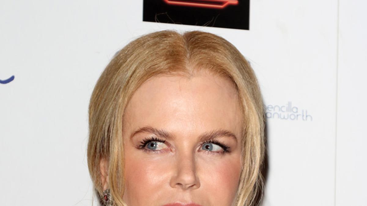 El peinado y las joyas de Nicole Kidman