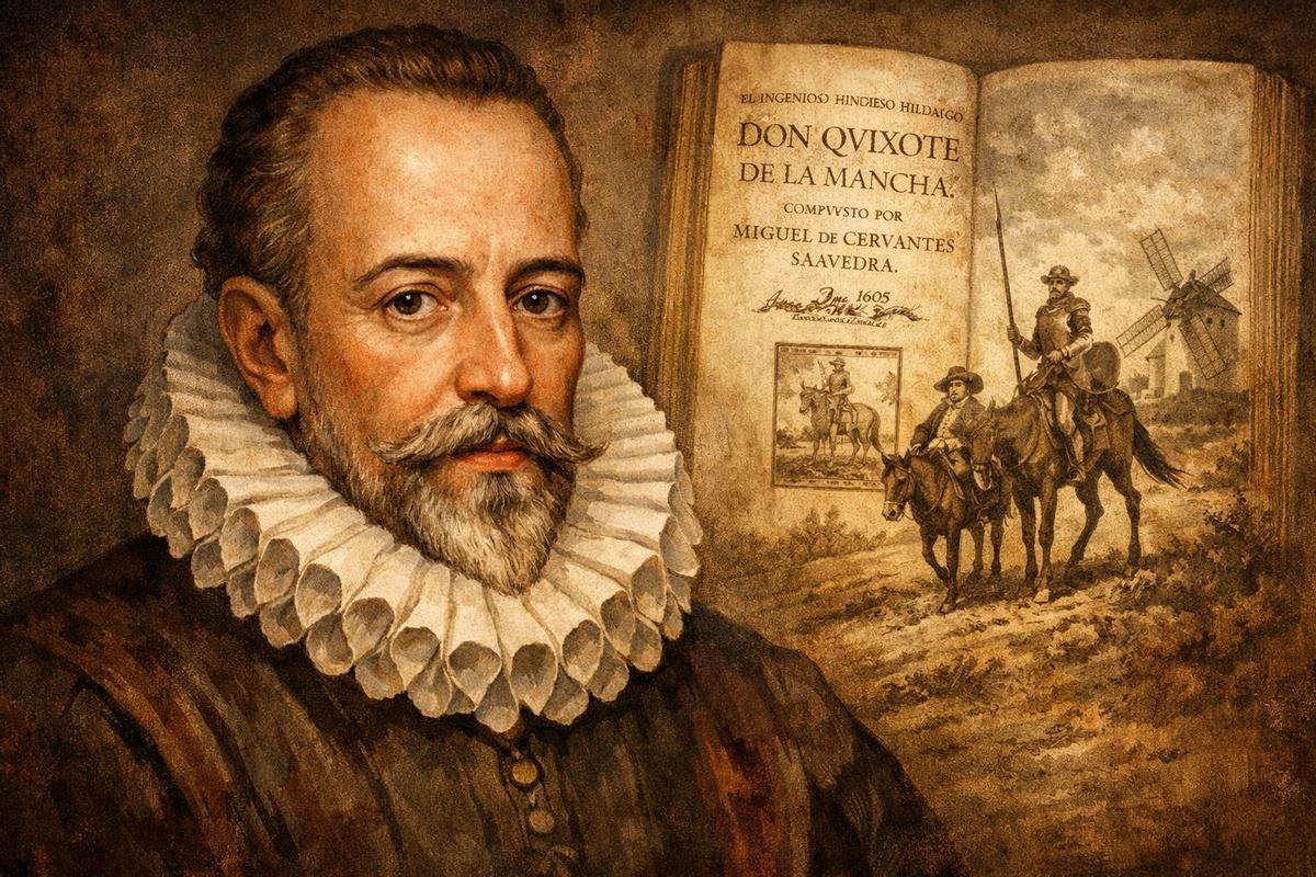 Miguel de Cervantes dejó infinidad de sentencias de sabiduría en el Quijote.