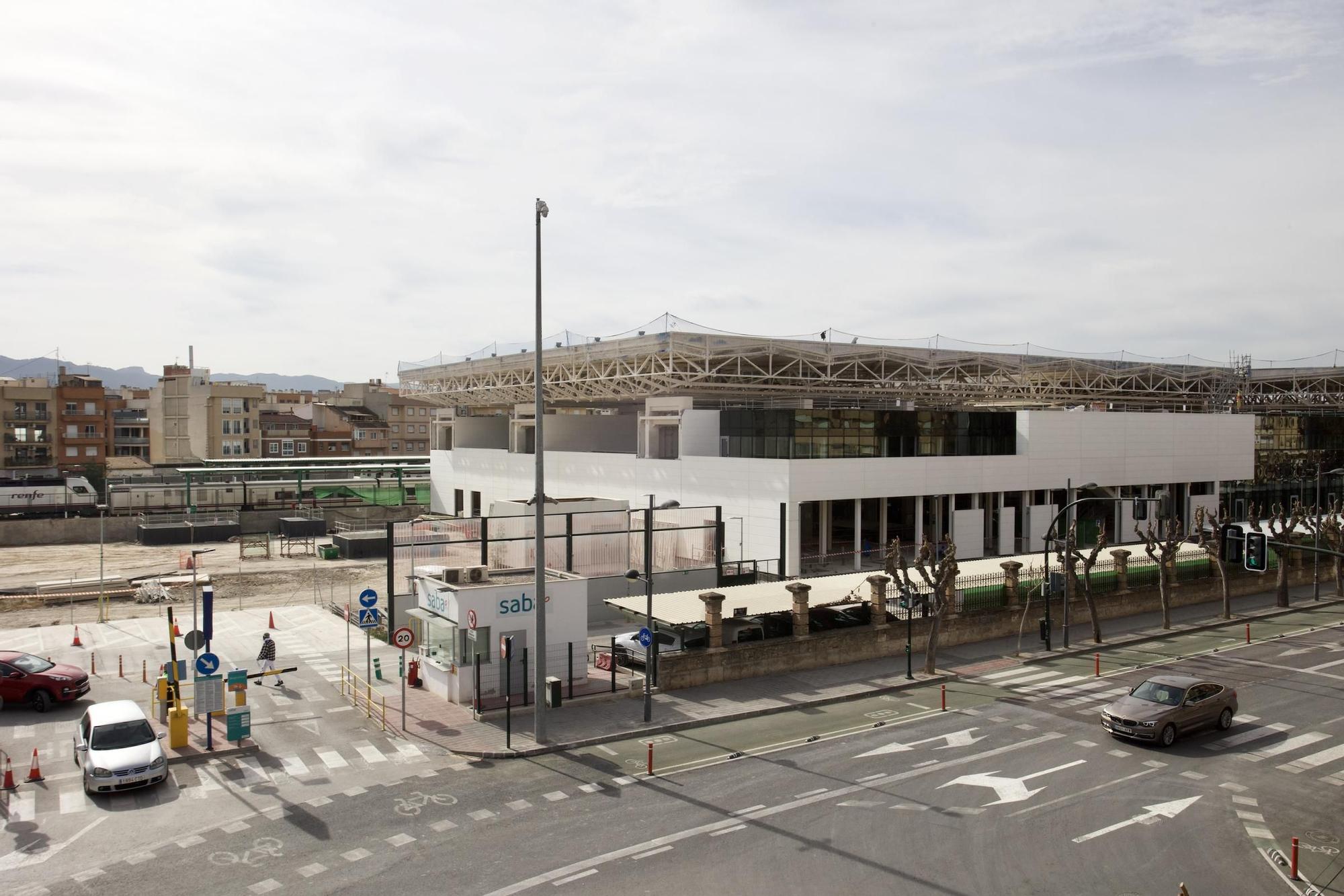 Así luce la nueva estación de Renfe en Murcia