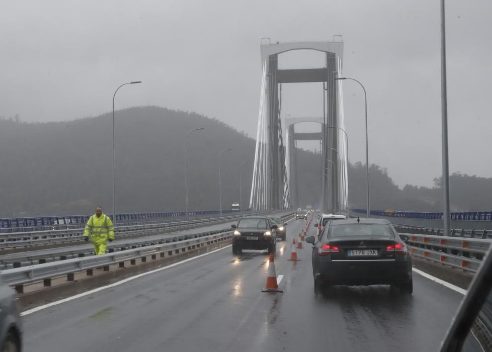 Vuelven las retenciones a Rande: siguen las obras