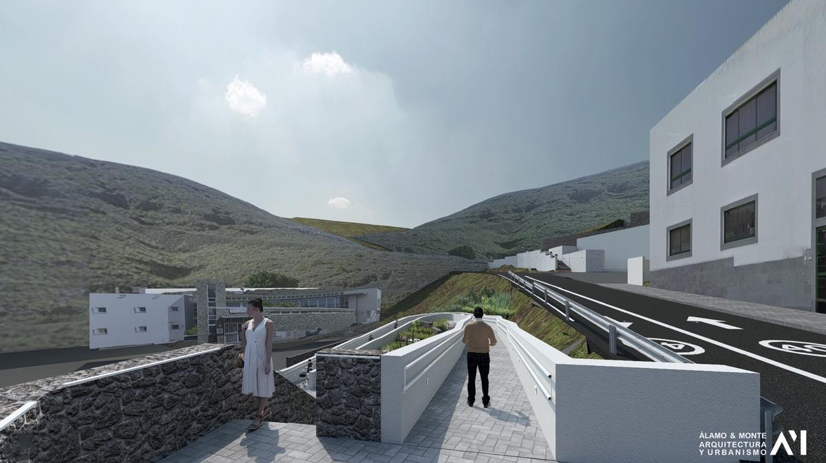Imagen del proyecto de transformación del entorno del Centro de Salud.
