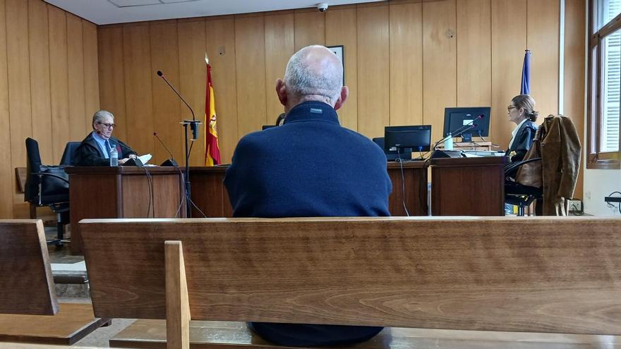 El empresario acusado, ayer durante la segunda sesión del juicio celebrado en Palma.