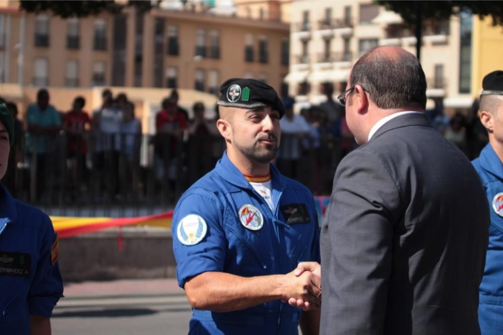 Mañana de actos en Murcia por el Día de la Región