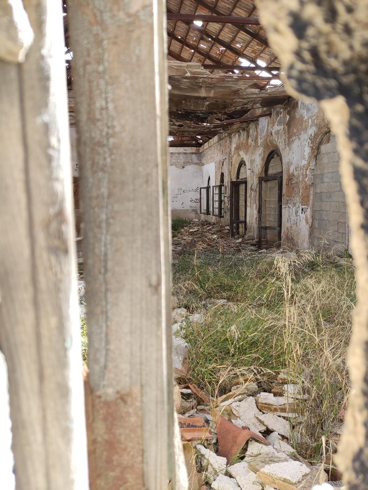 Interior de la estación
