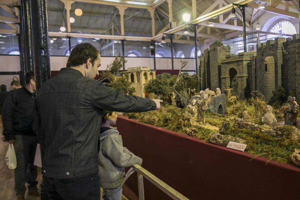 Belén de la Asociación de Belenistas en Oviedo