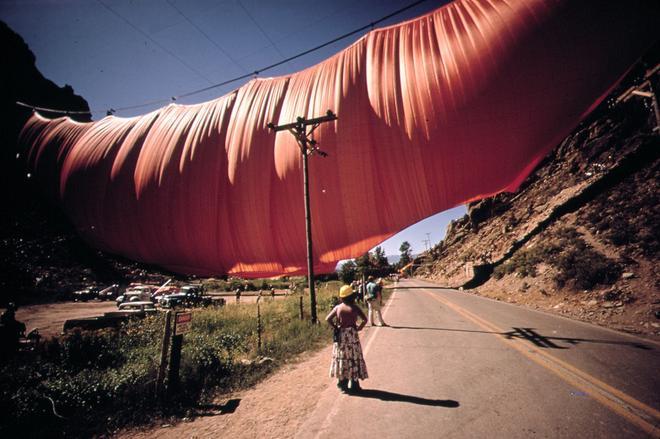 Valley Curtain, Christo y Jeanne Claude