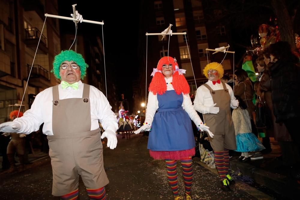 Desfile de Antroxu en Gijón