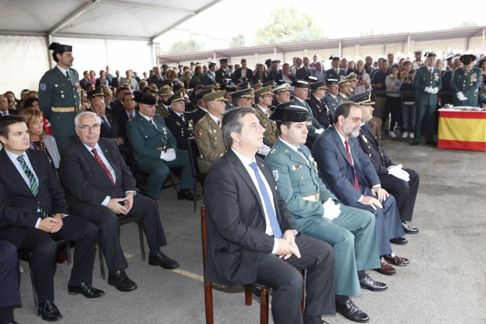 Fiesta de la Guardia Civil el día de su patrona en Gijón