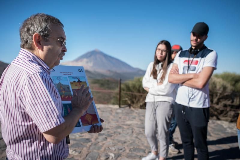 El Teide visto con gafas de realidad virtual