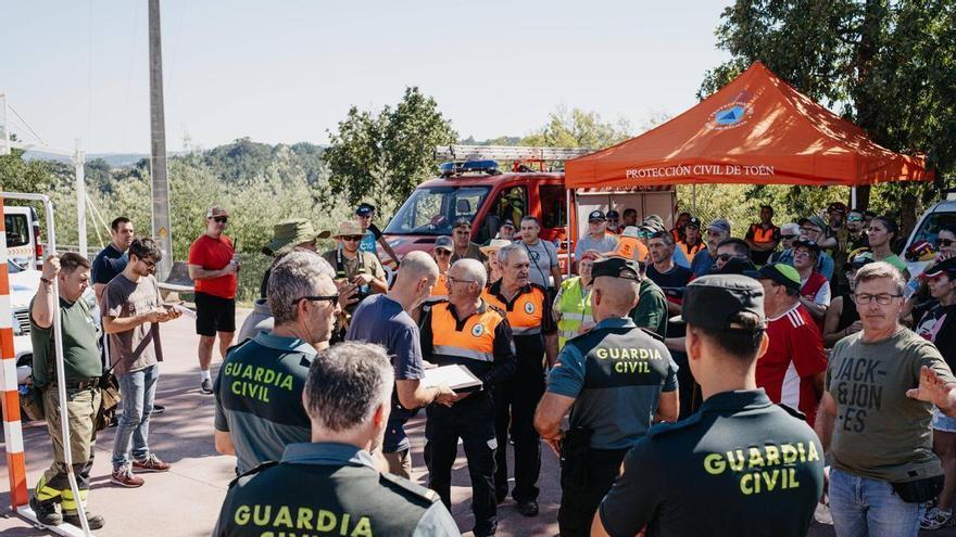 Localizada con vida la vecina de Toén desaparecida desde el domingo tras un amplio dispositivo de búsqueda