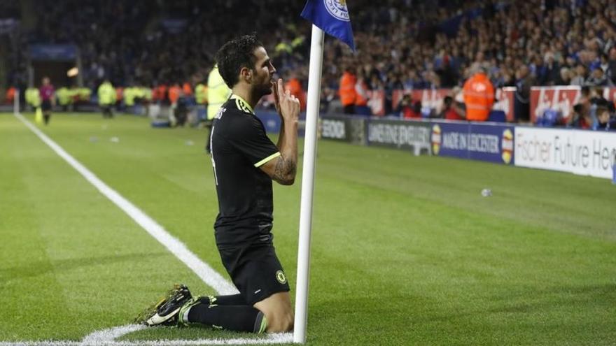 Cesc &#039;raja&#039; tras reivindicarse en la heroica remontada del Chelsea