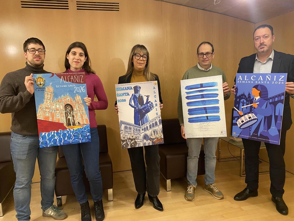 Alcañiz elige su cartel para la Semana Santa 2026.