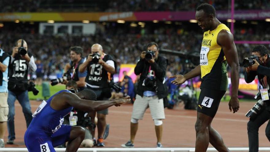 Gatlin acaba amb el regnat de Bolt