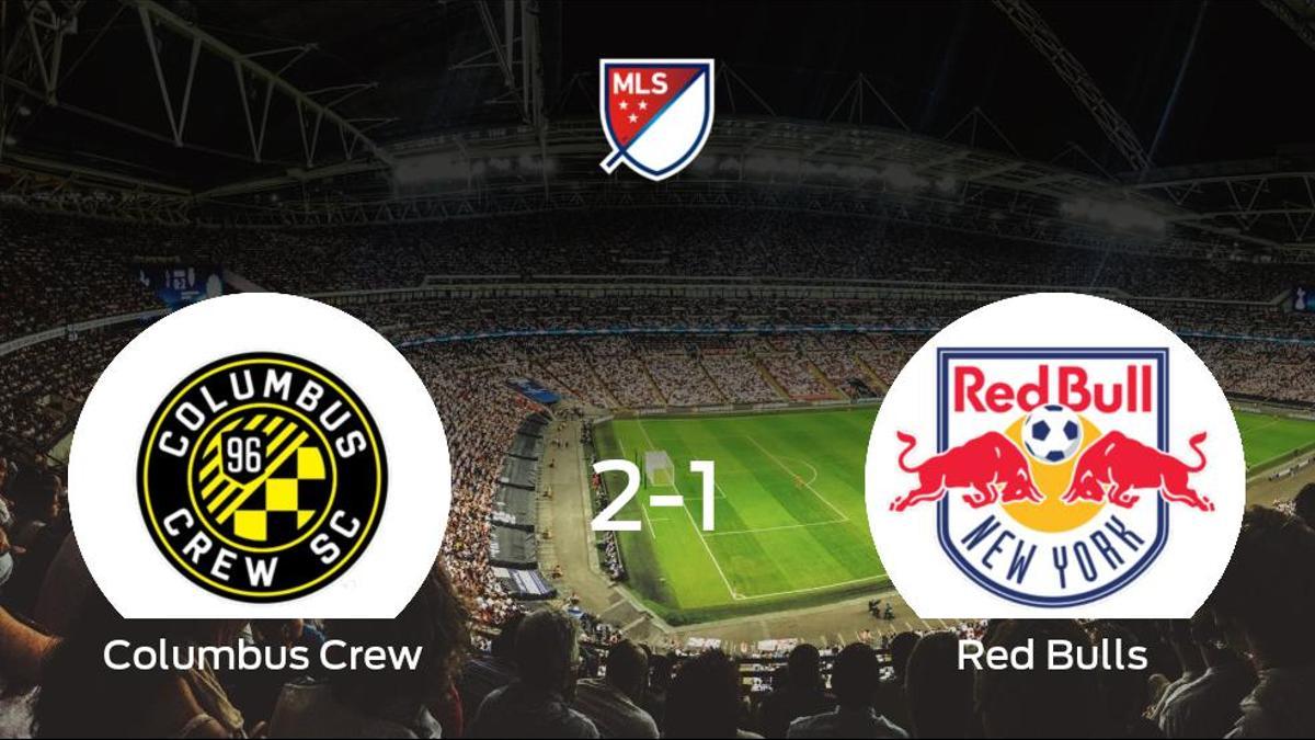 El Columbus Crew doblega al New York Red Bulls por 2-1