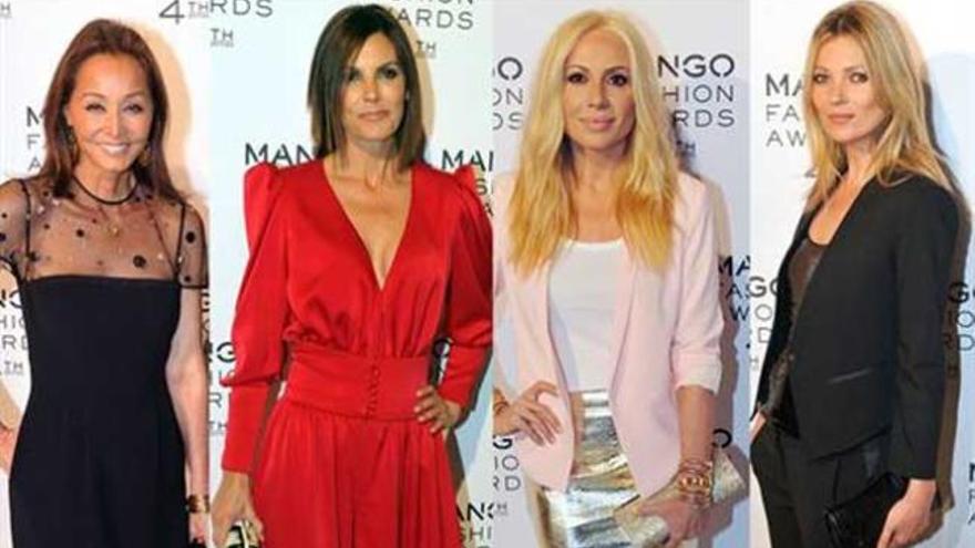 Isabel Preysler, Mar Flores, Marta Sánchez y Kate Moss