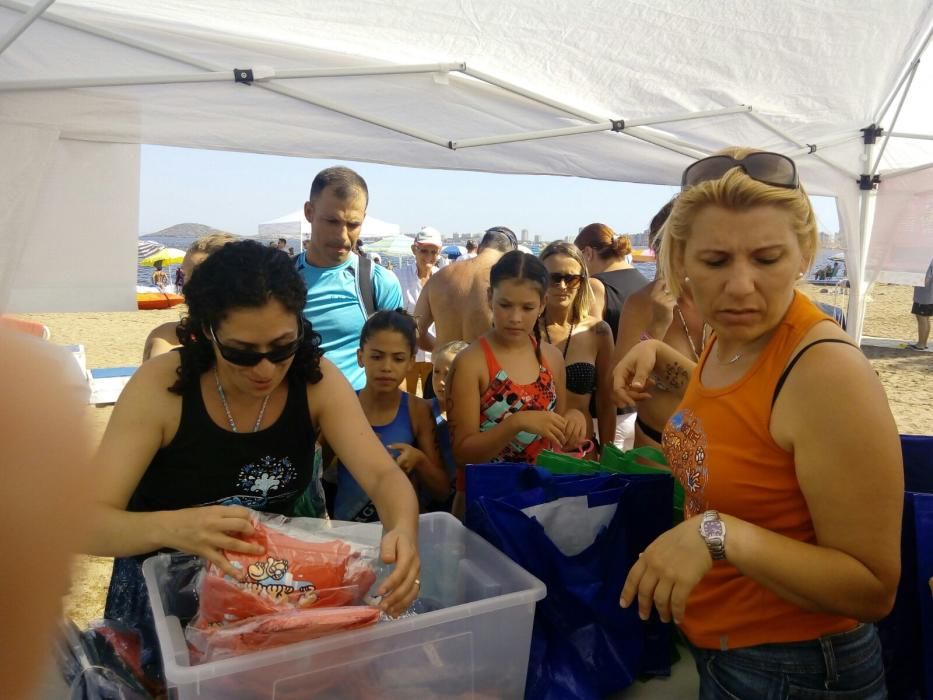 Travesía a nado por la esclerosis múltiples