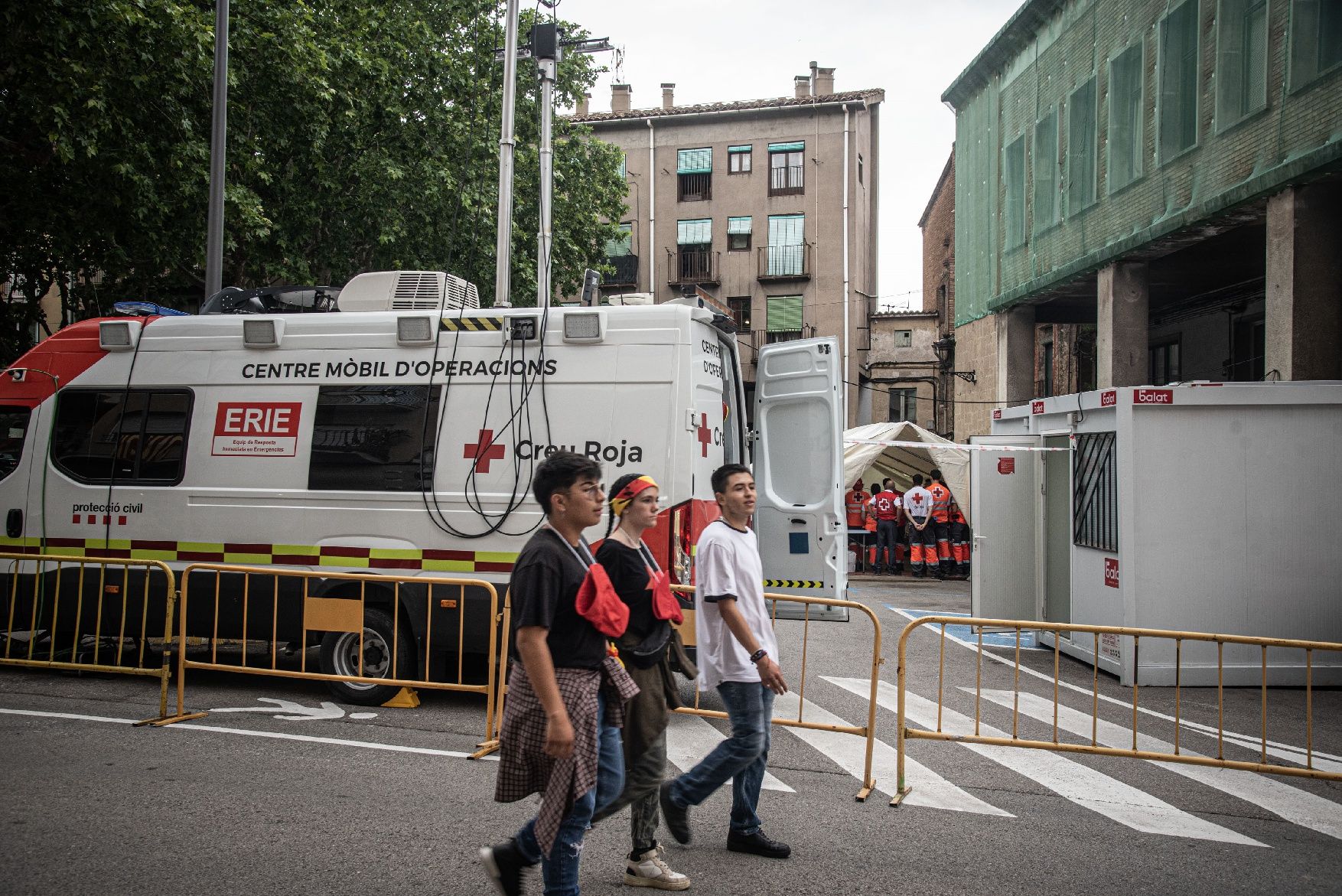 Les millors imatges del passacarrers de dimecres al vespre de Patum