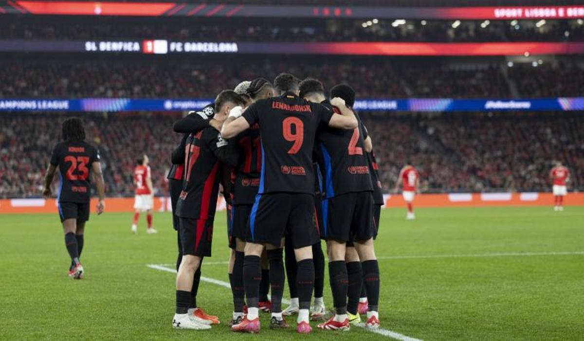 Liga Campeones: Benfica - FC Barcelona, en imágenes