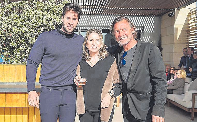 Javier G.  Polo, Alicia Polo y Johan Khellsten.