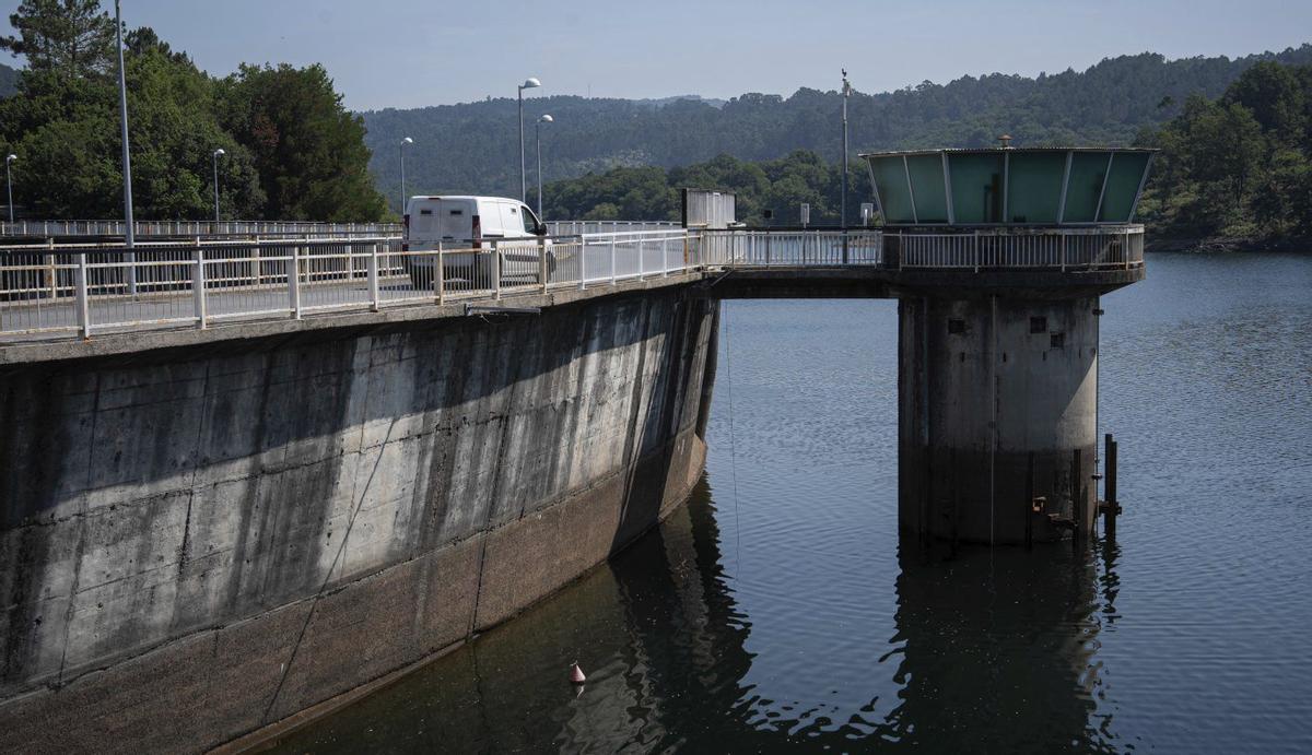 Embalse del Eiras, a mediados de este mes. | FIRMA