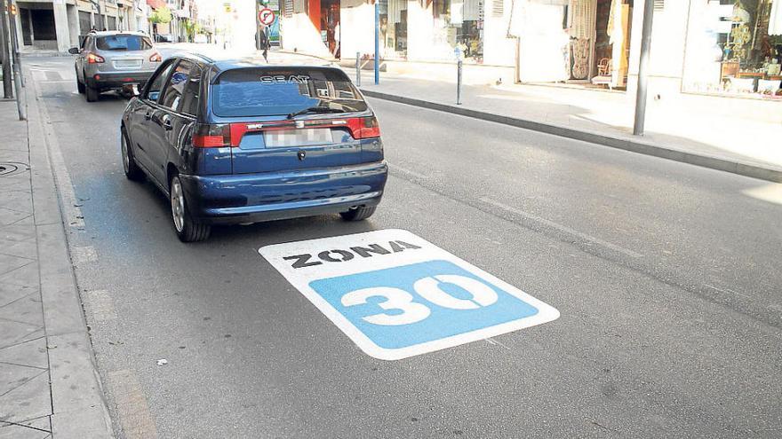 Zona a 30 descafeinada en Torrevieja