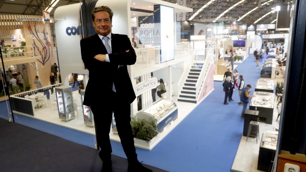 Eloy García, en la última feria de Conxemar.