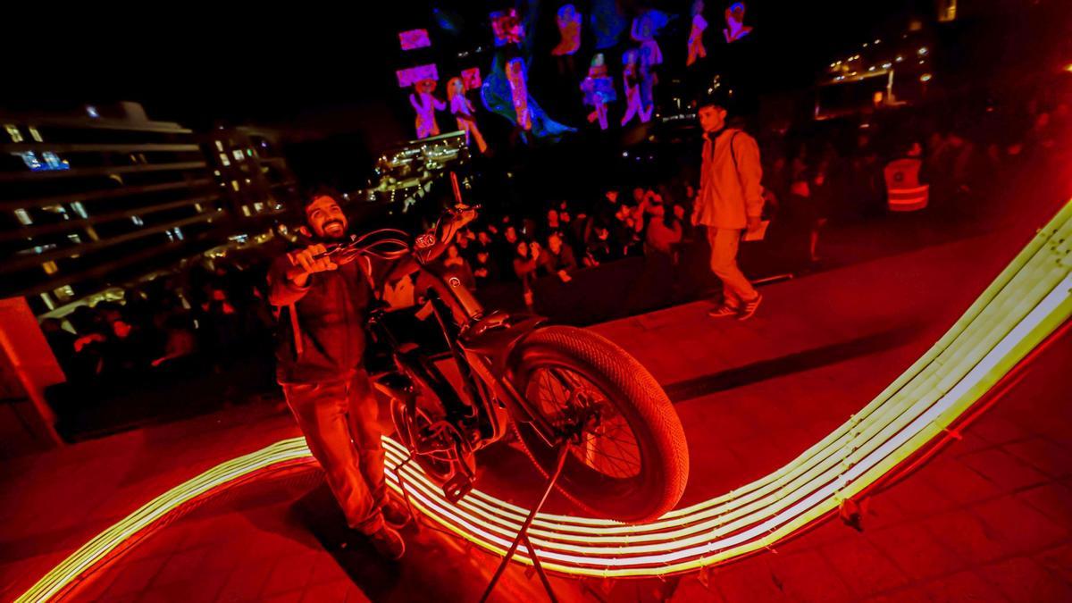 Imagen de una edición anterior del festival Llum BCN.