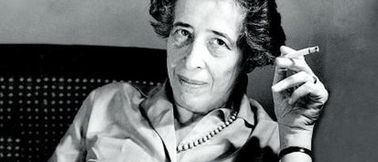 Retrato de Hannah Arendt. | | ELD