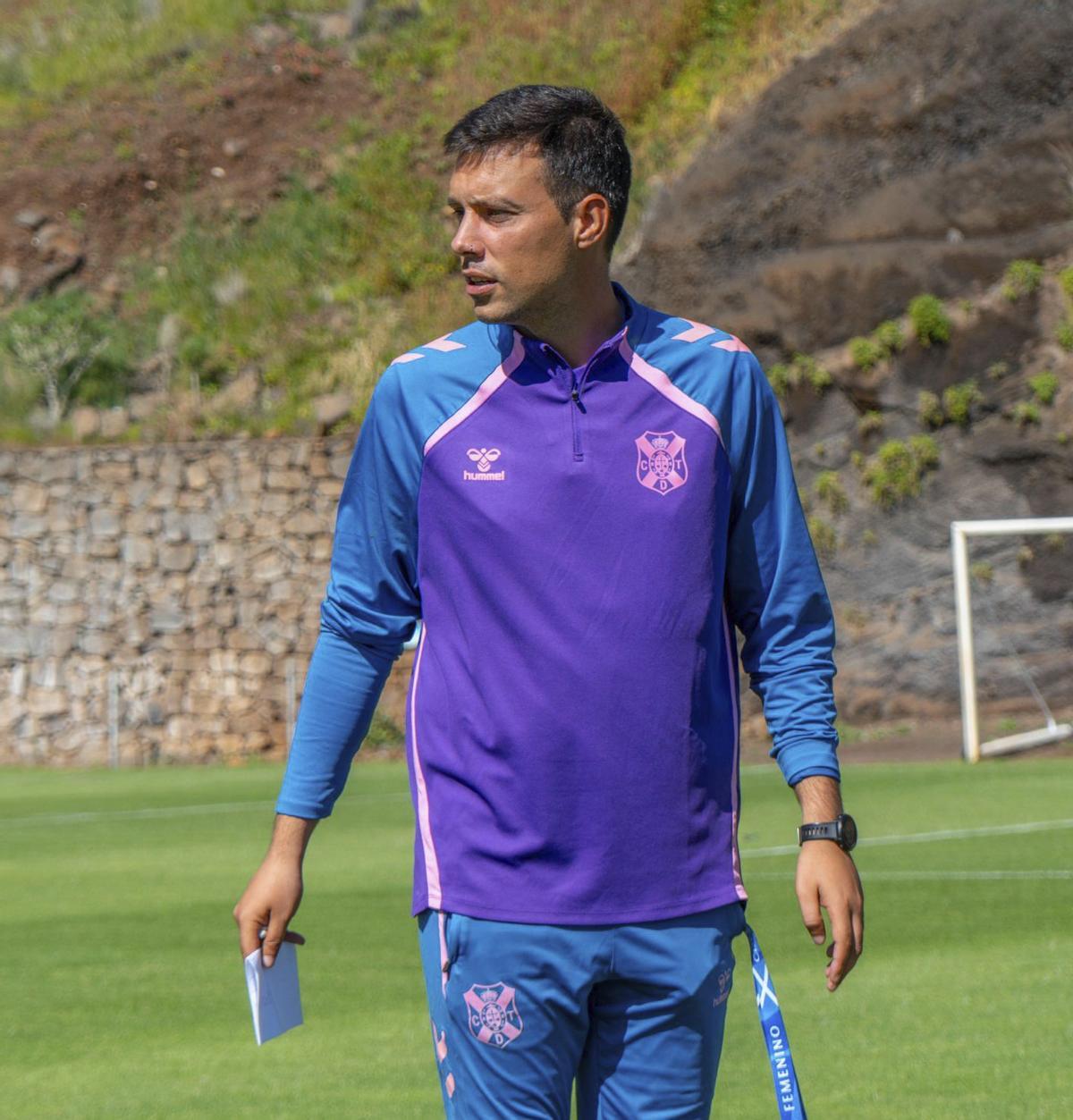 Yerai Martín, en las instalaciones de El Mundialito.