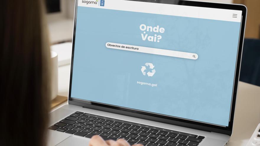 “Onde vai?”: el buscador web de Sogama para contribuir al reciclaje