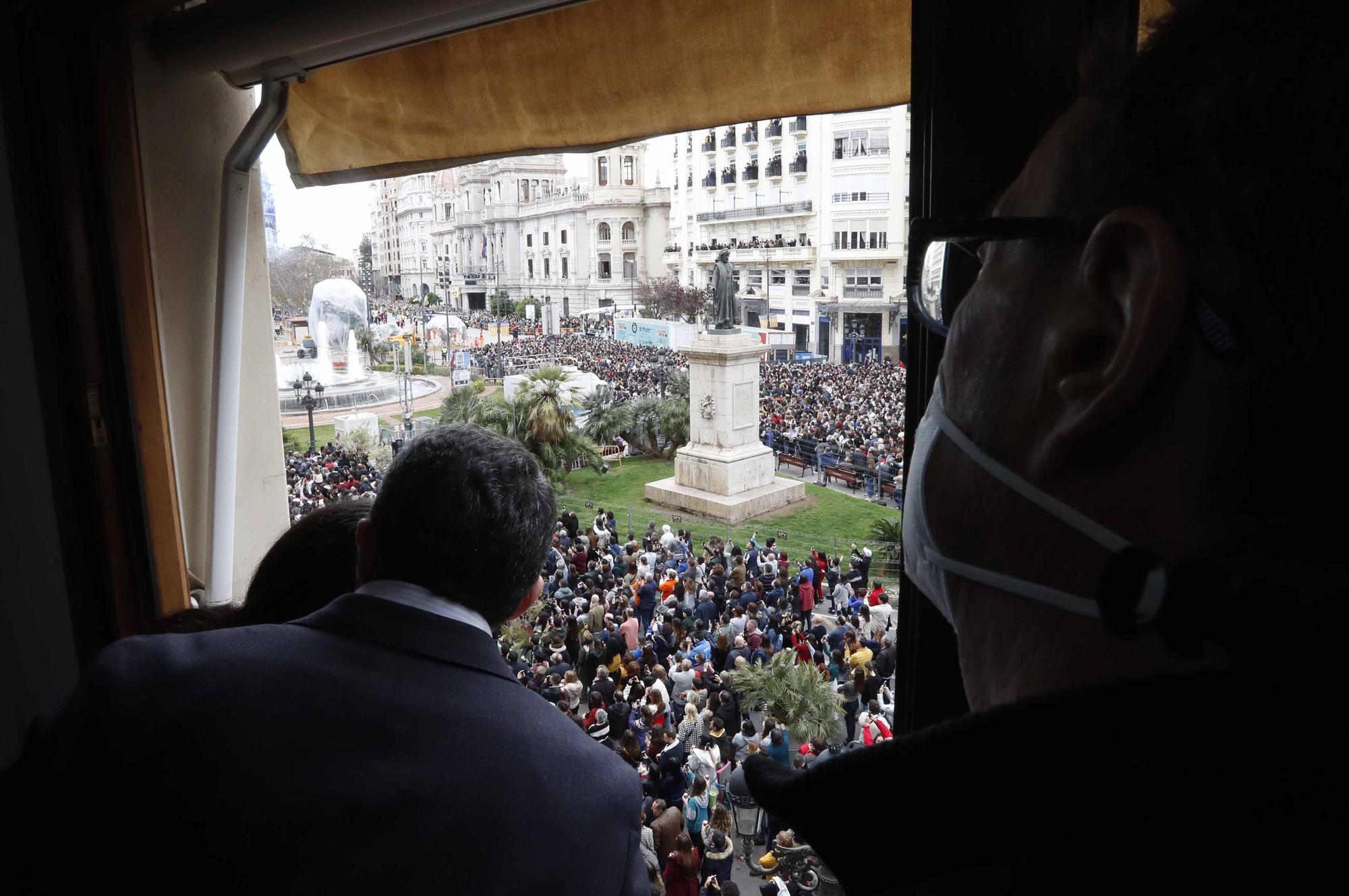 Las mejores imágenes del balcón de SUPER desde la mascletà