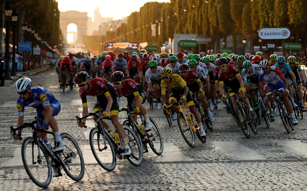Tour de Francia: La 21ª etapa, en imágenes.