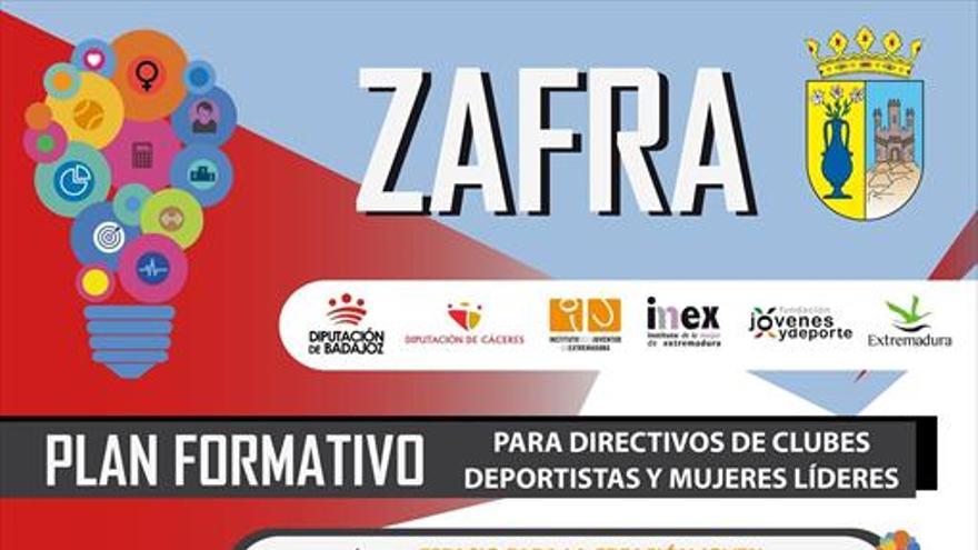 Formación para jóvenes, mujeres y deportistas en Zafra de la mano de la Fundación
