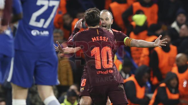 Chelsea, 1 - FC Barcelona, 1