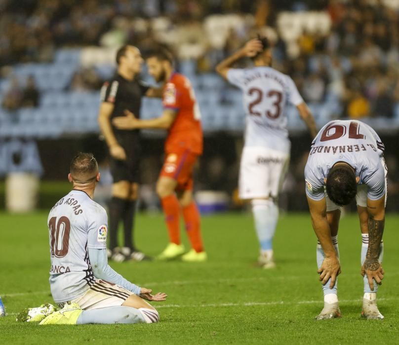 Las mejores imágenes de la derrota de los celestes en Balaídos en el último partido de Escribá al frente del banquillo.