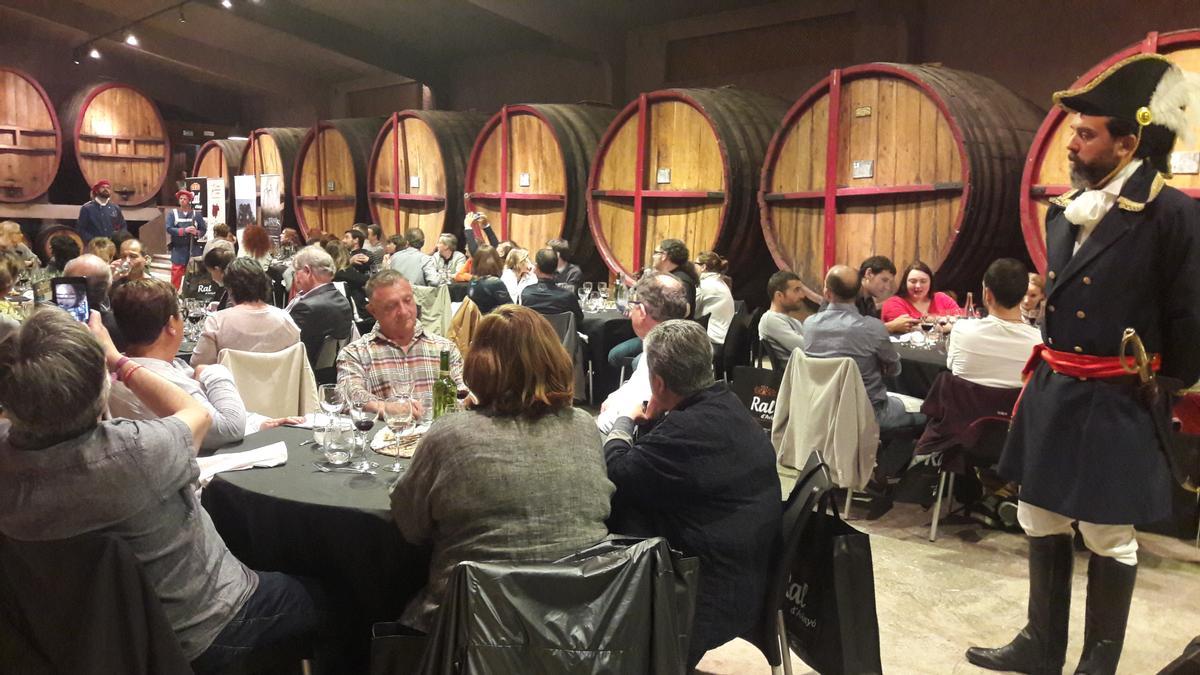 Sopar maridatge al celler Abadal en una de les passades edicions