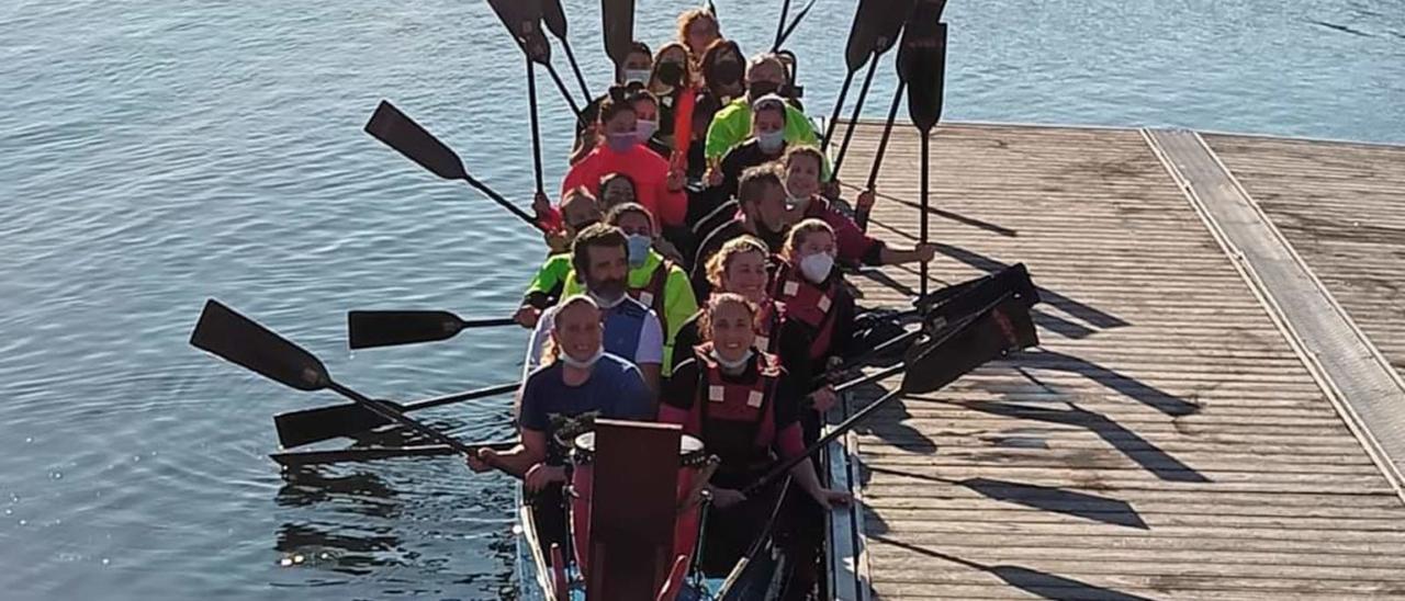 La nueva modalidad del “Dragon Boat” impone el uso de embarcaciones características en China. | // FDV