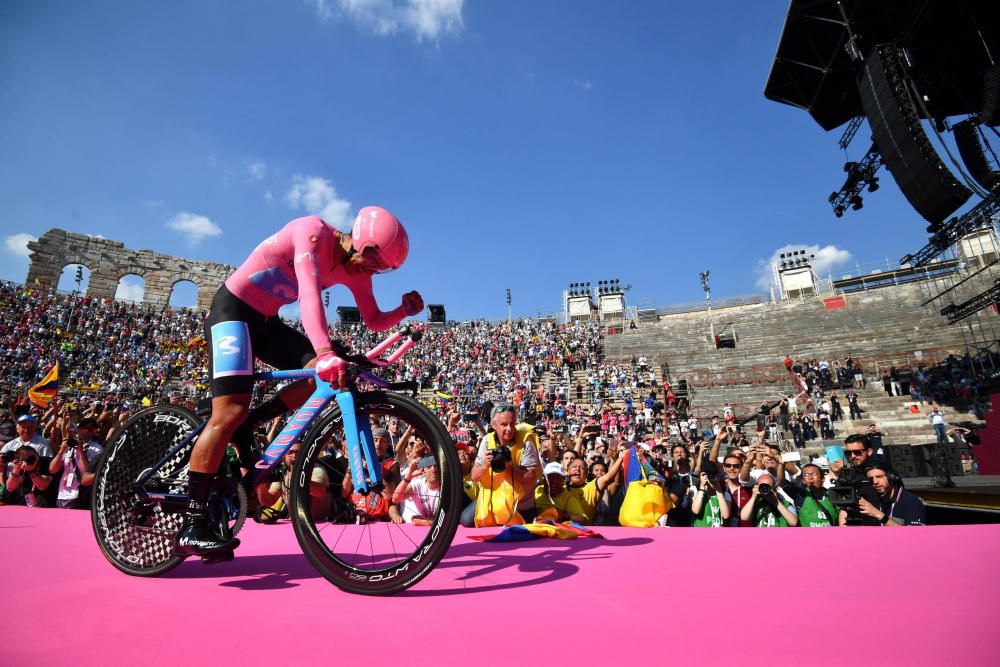 Richard Carapaz, ganador del Giro de Italia 2019