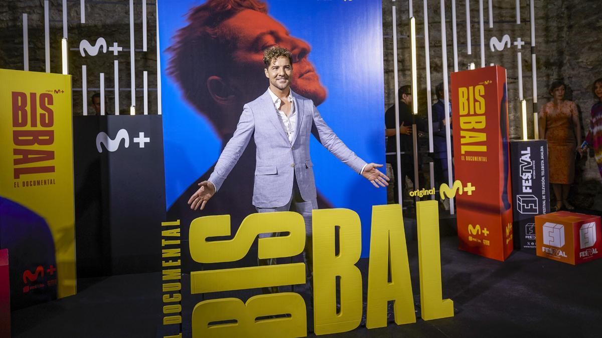 David Bisbal, presenta 'Bisbal', el documental de su carrera.