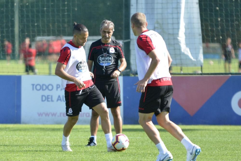 Dubarbier, en la 1ª sesión del Dépor sin Borges