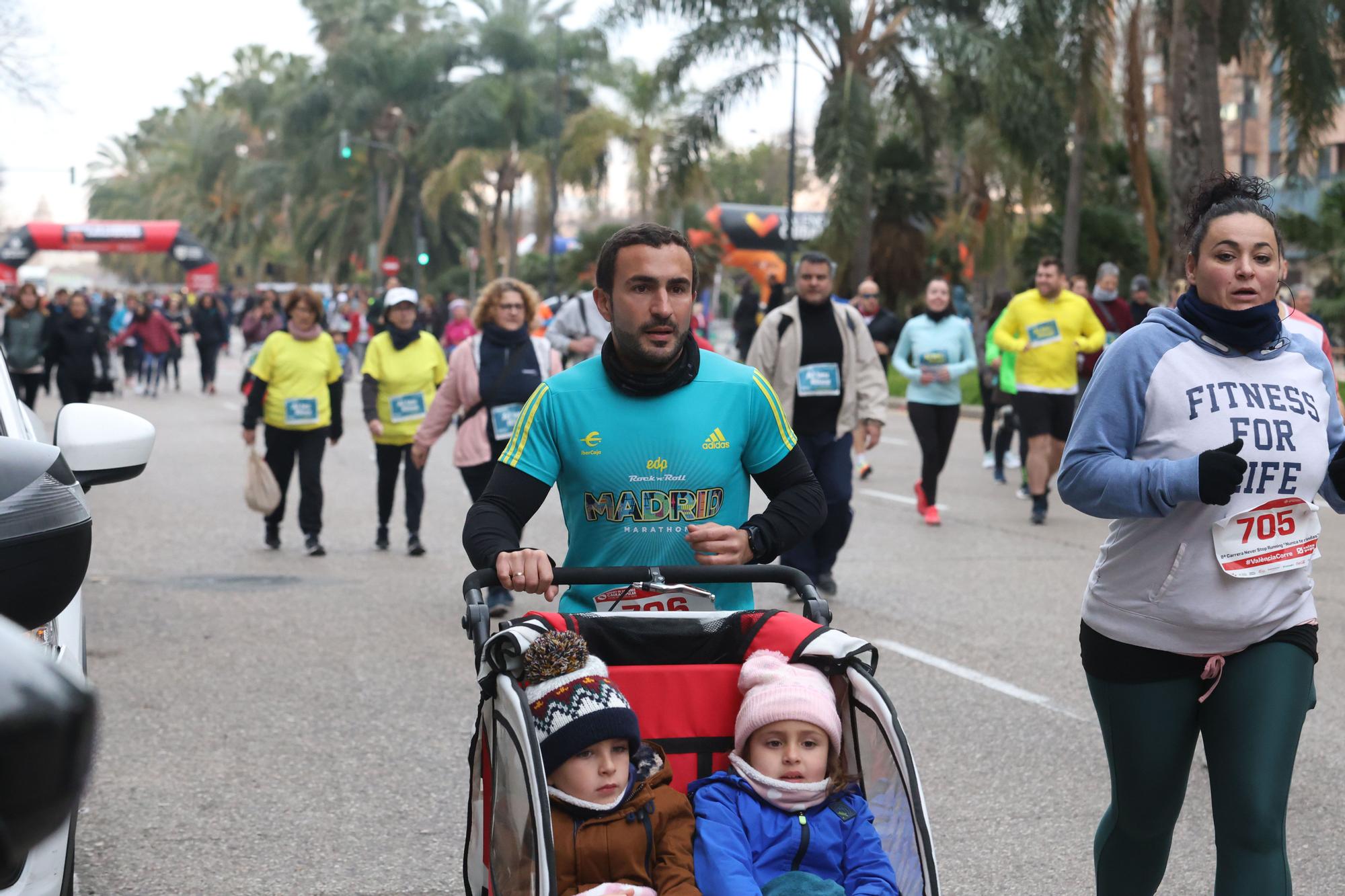 Carrera Never Stop Running del  Circuito Carreras de Valencia