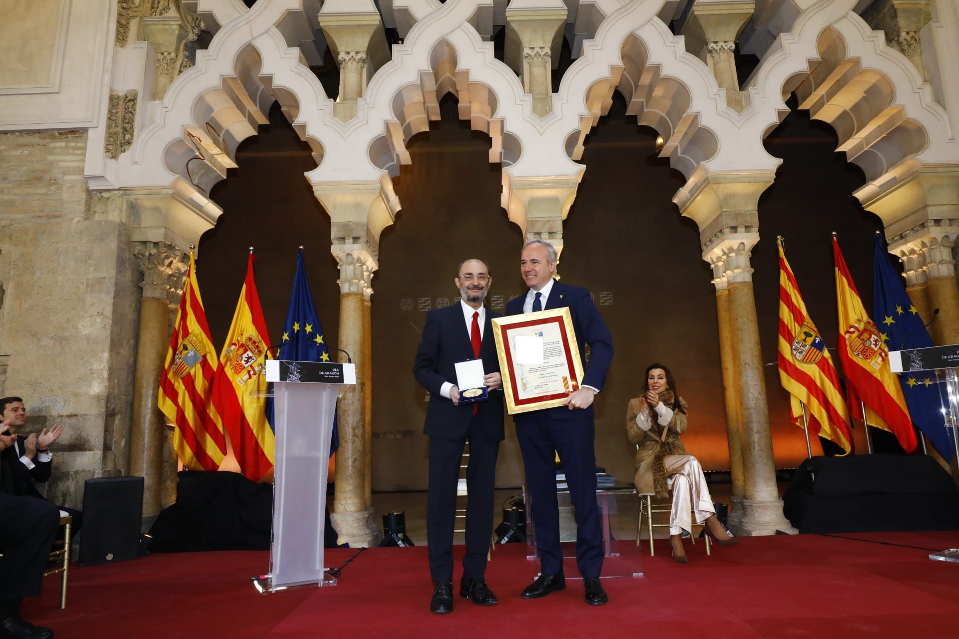 EN IMÁGENES | Acto institucional del Día de Aragón 2024 en La Aljafería