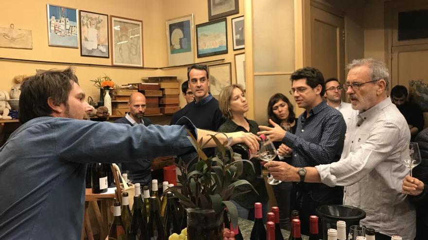 La presentació dels vins a Figueres