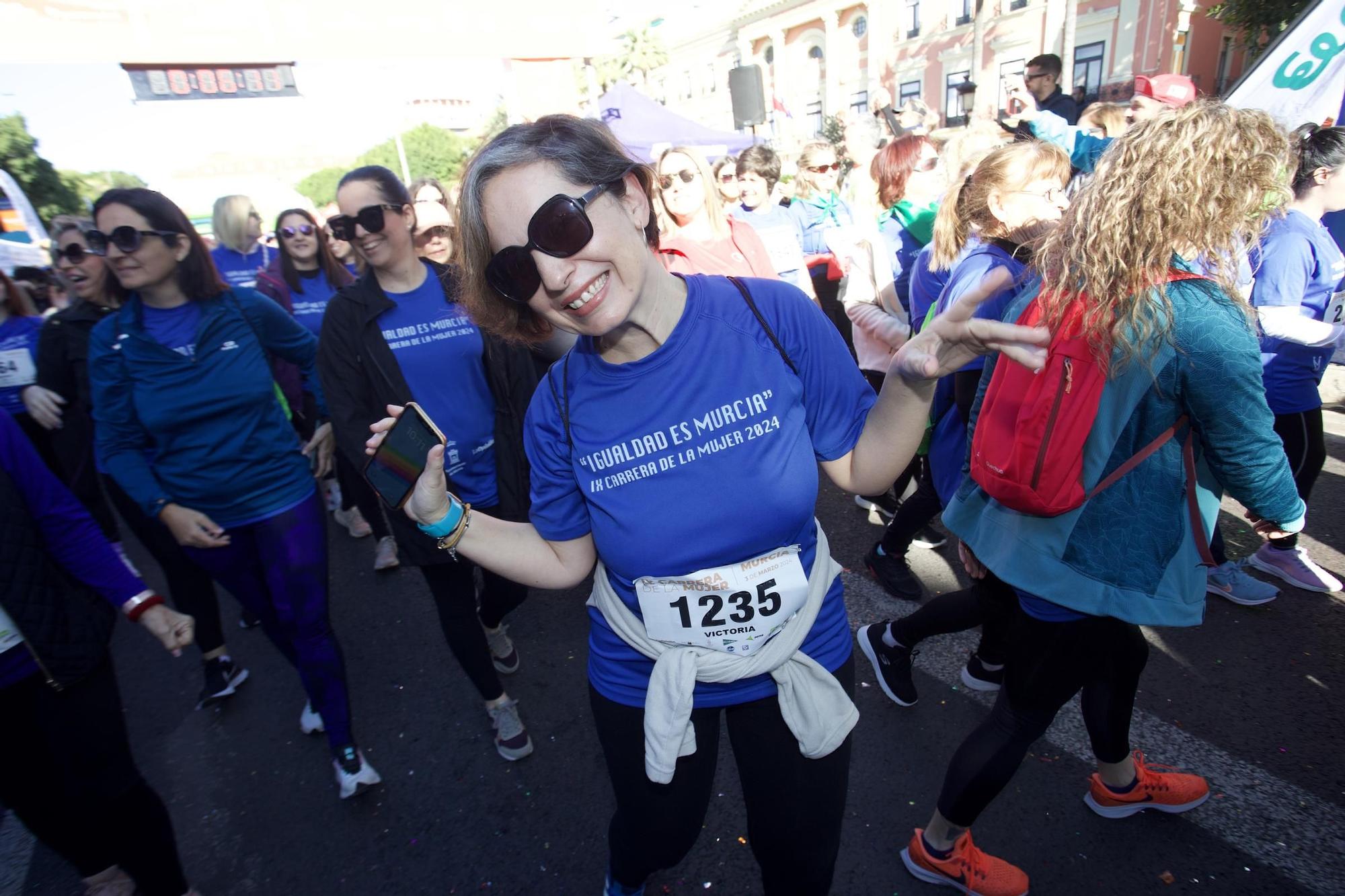 Las imágenes de la salida de la Carrera de la Mujer de Murcia 2024