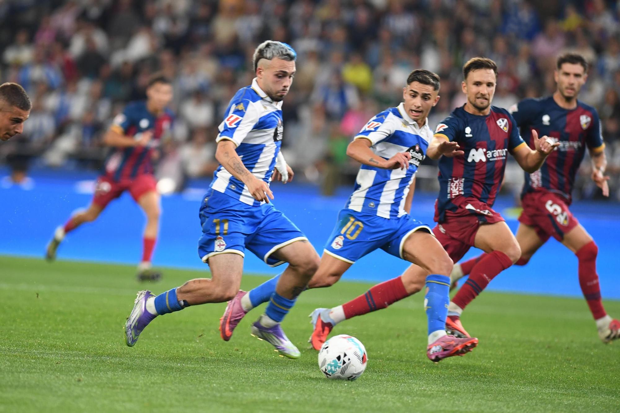 Las mejores imágenes del Deportivo - Huesca