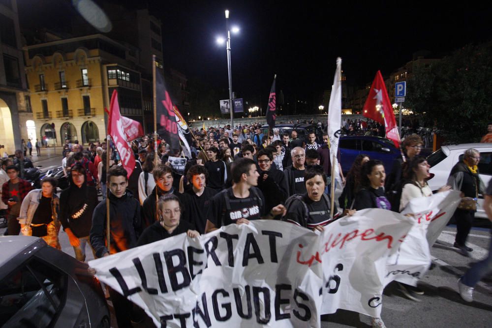 Manifestació a Girona