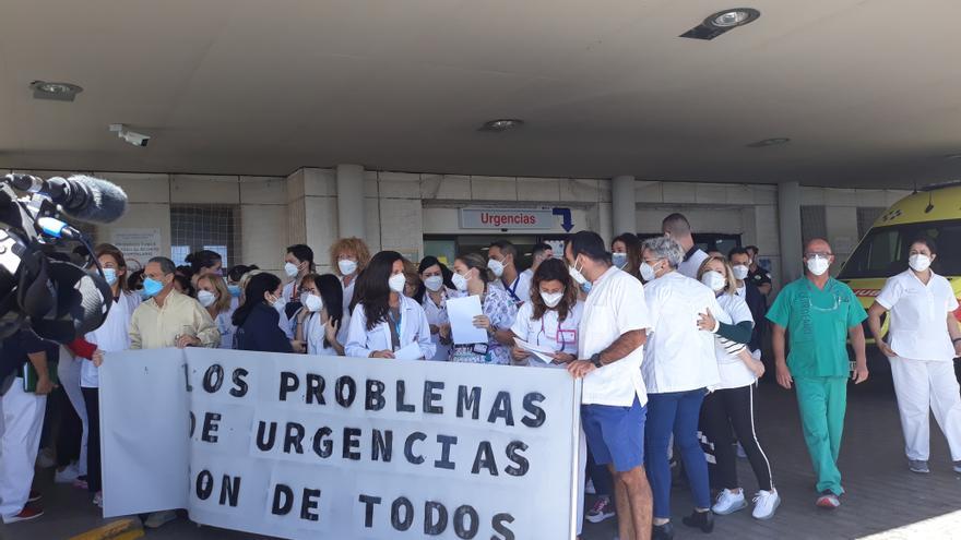 Insular workers ask for unity to solve the collapse of the Emergency Department