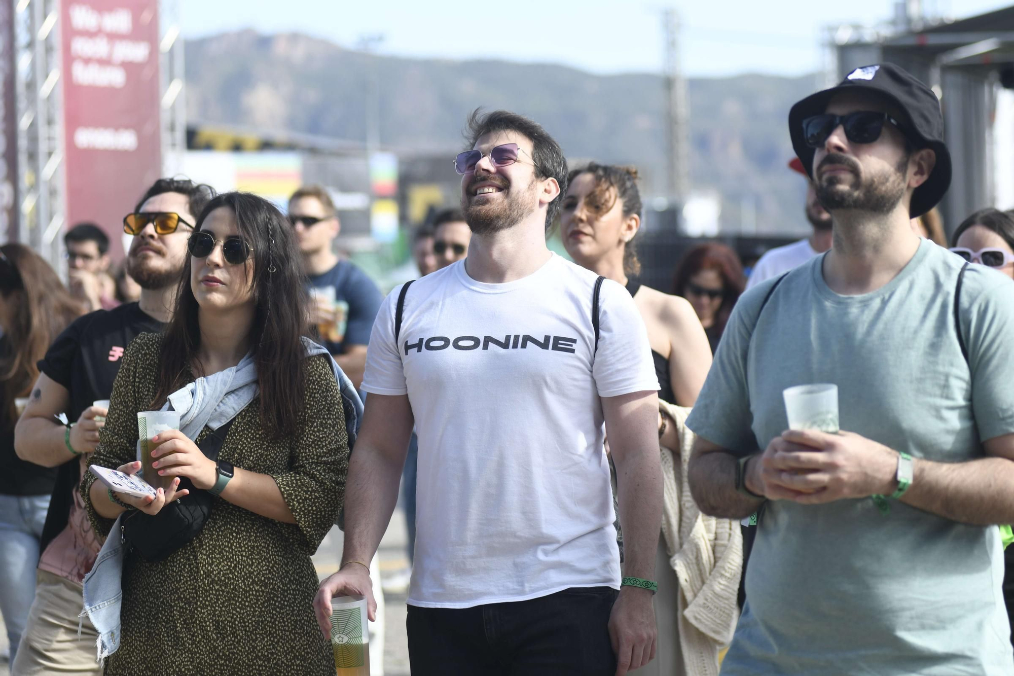 Concierto de Hoonine en el Warm Up 2024