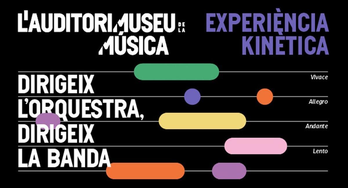 Anuncio promocional de esta nueva propuesta del Museu de la Música.