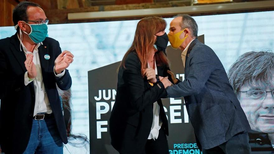 Laura Borràs y Jordi Turull negocian in extremis para evitar la fractura en Junts